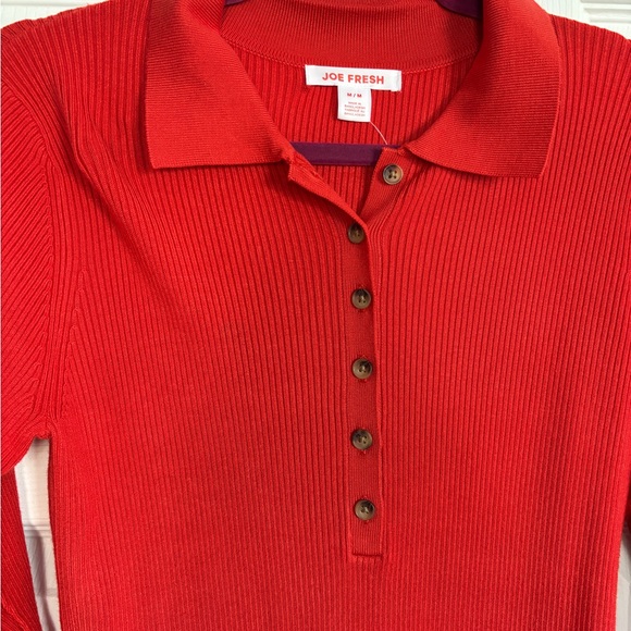 Red Knit Dress - Picture 2 of 3